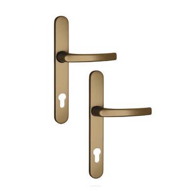 Klika Neptune bronz F04, K-K, ÚŠ, síla křídla 72 - 80mm  (14104H)