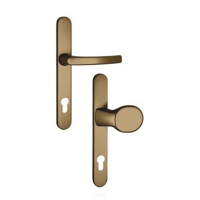 Klika Neptune bronz F04, K-KO, ÚŠ, síla křídla 72 - 80mm  (14504H)