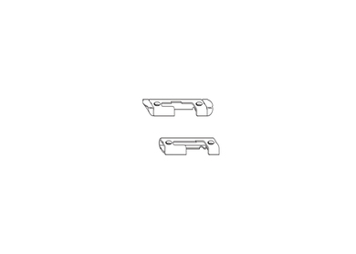 Bezpečnostní rámový uzávěr E4 mm P NT (856986)  (280125)