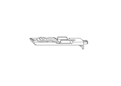 Hranová zástrč 4 mm NT  (344969)