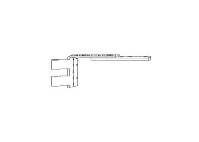Otevíravý závěs PowerHinge 13 R015 L NT  (561999)