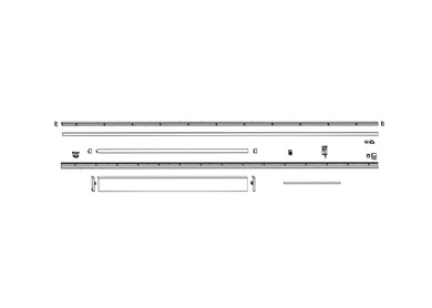Sada kolejnic 4130mm střední bronz  (769742)
