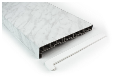 PVC parapet REHAU PREMIUM mramor 500mm  (PARPVC.RP.50011)