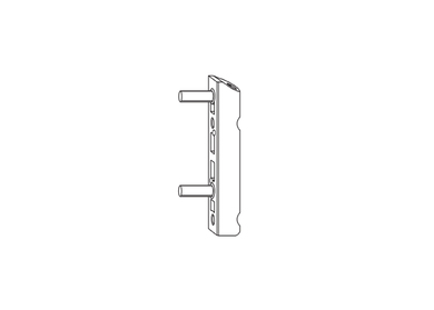 Křídlový závěs P 6/150 plast  (es000627)