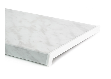 Plastový parapet vnitřní dekor mramor carera 11 Comfort  (es000926)