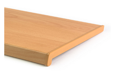 Plastový parapet vnitřní dekor buk 12 Comfort  (es000928)